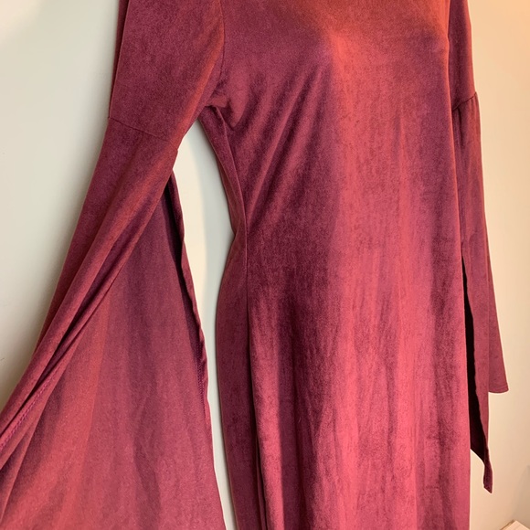 ✨NWOT✨ Sexy Boho Maxi Batwing Dress - Picture 4 of 8